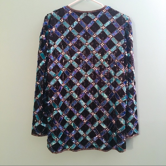 Vintage Beaded Jacket - Picture 2 of 3